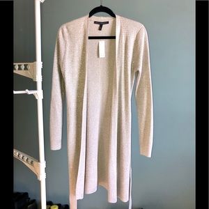 Cream and silver cardigan